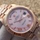 Copy Rolex Day-Date 40MM Rose Gold Roman Markers Pink Dial Man's Watch (4)_th.jpg